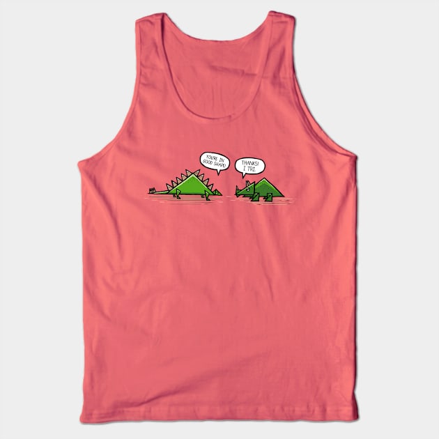 I Tri Tank Top by transformingegg